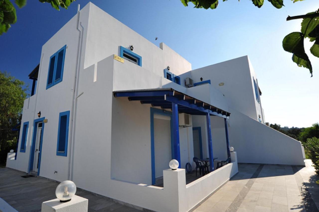 Anna Ageliki Aparthotel ดัมโนนี ภายนอก รูปภาพ