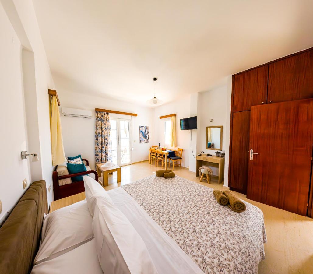 Anna Ageliki Aparthotel ดัมโนนี ภายนอก รูปภาพ