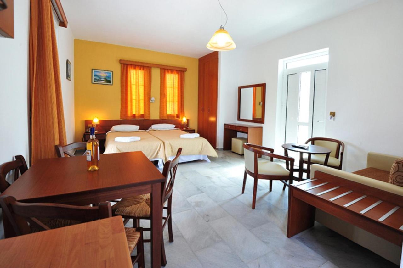 Anna Ageliki Aparthotel ดัมโนนี ภายนอก รูปภาพ
